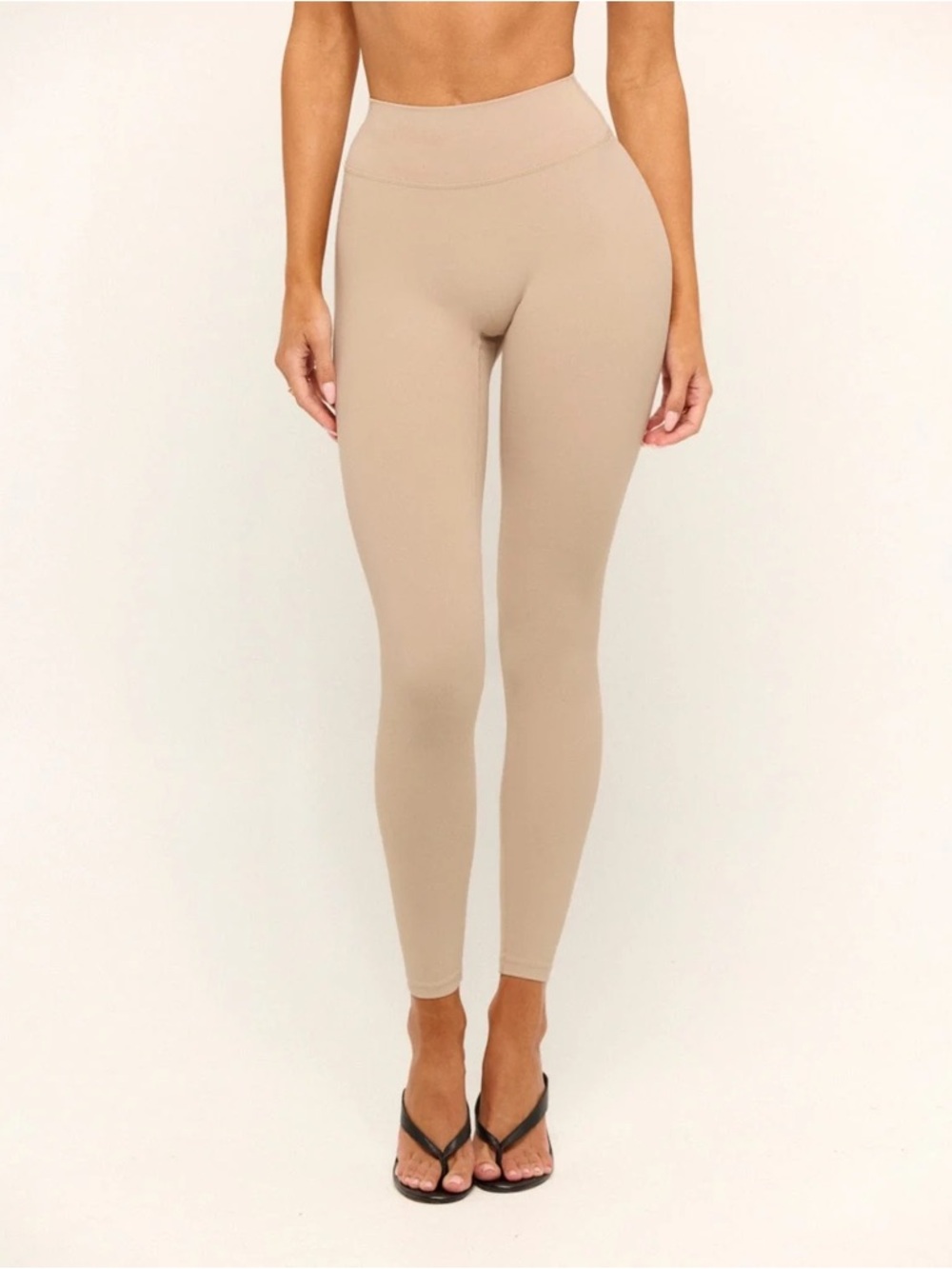 CSB - Freedom leggings Crop Shop Boutique Pants & Jumpsuits Beige